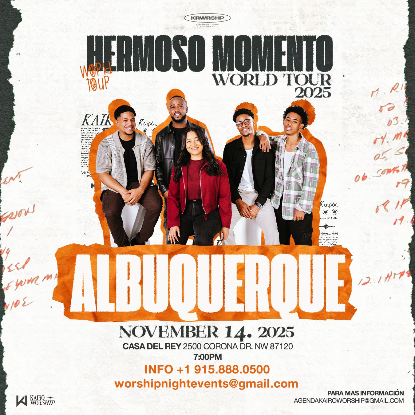 KAIRO WORSHIP USA TOUR 2025 - ALBUQUERQUE, NM